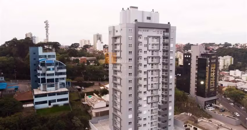 Apartamento mobiliado, 02 dormitórios, bairro lourdes em caxias do sul - rs