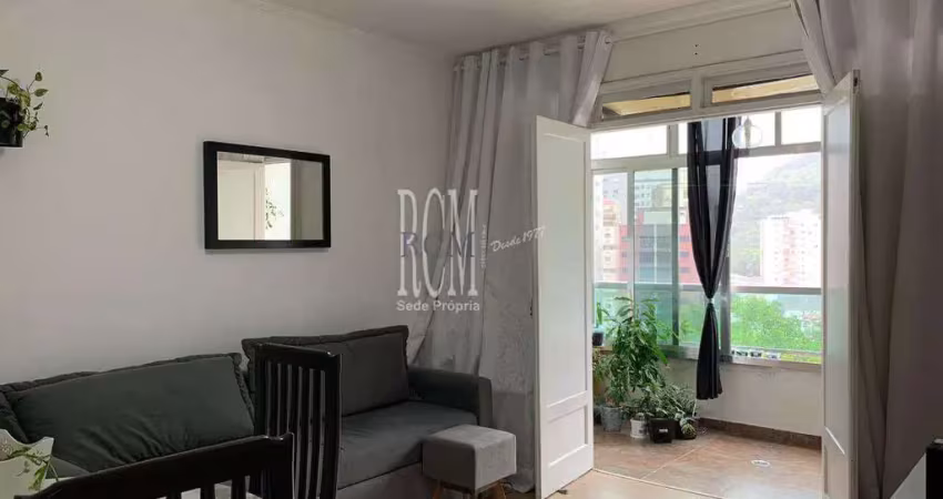 Apartamento com 1 dorm, itararé, são vicente - r$ 320 mil, cod: 94127
