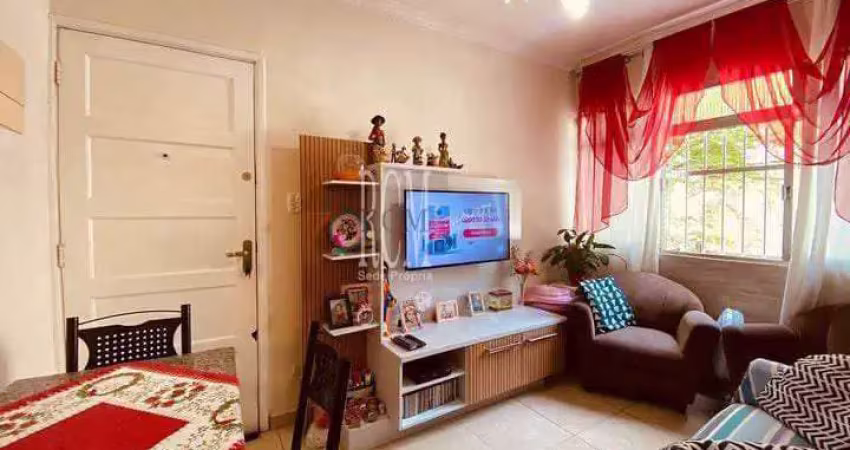 Apartamento com 1 dorm, centro, são vicente - r$ 202 mil, cod: 94277