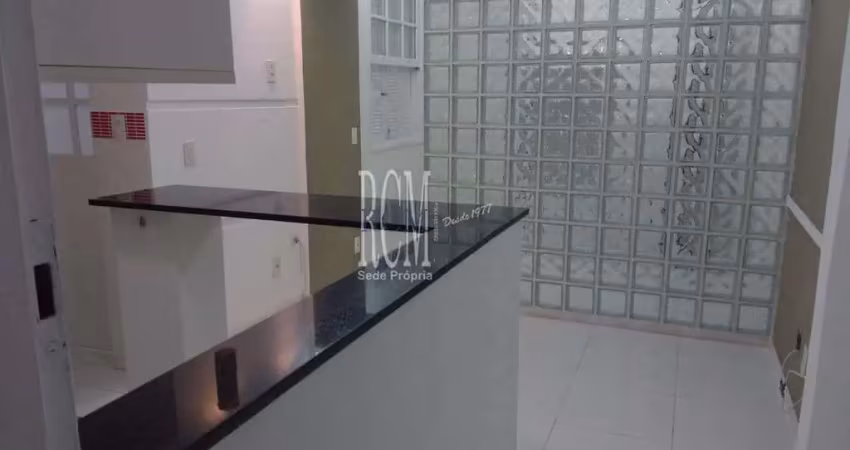 Sala living com 1 quarto, boqueirão, santos, cod: 9191