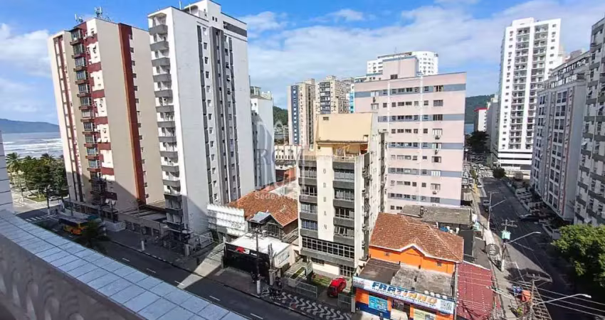 Apartamento com 2 quartos, itararé, são vicente - r$ 280 mil, cod: 94786