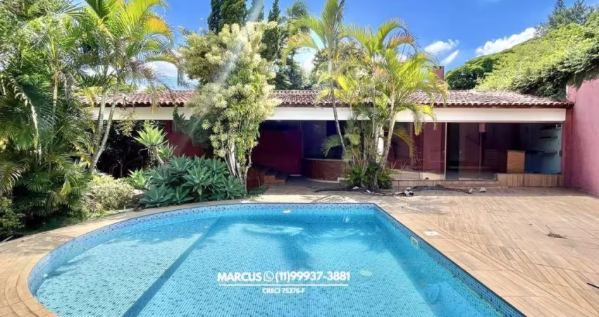 COTIA GRANJA VIANA CASA TÉRREA C/ 4 DORMS; 1 SUÍTE, 6 VGS E PISCINA. FL23