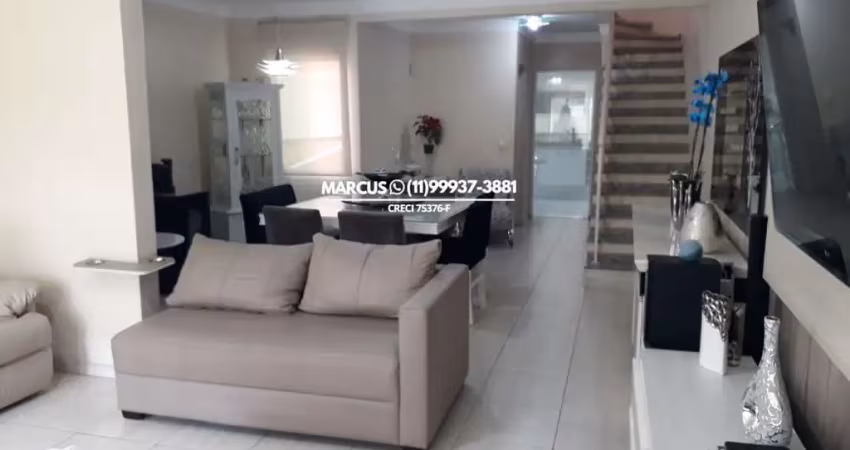 Lindo sobrado no jd. bonfiglioli com 3 suítes c/ armários embutidos, 4 vgs, área/churrasqueira. fl23