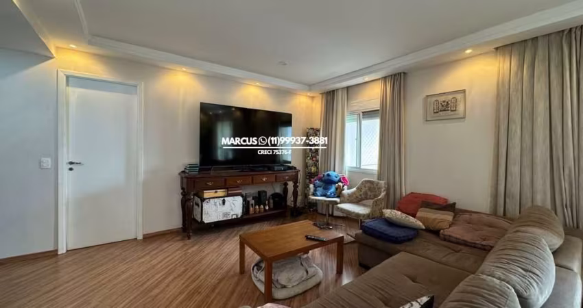 Apartamento no Cond. Espaço Raposo com 134m², 3 quartos;, 1 suíte, 2 vagas de garagem cobertas.FL23