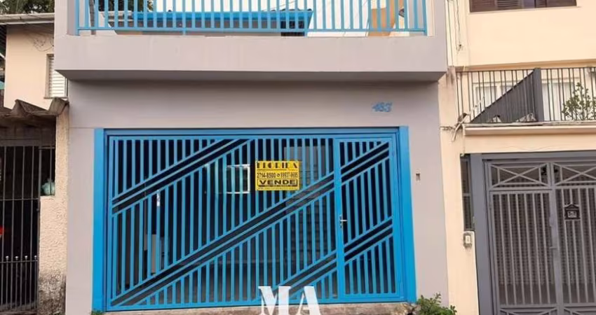 CASA ASSOBRADADA NO JD. BONFIGLIOLI - 3 DORMITÓRIOS - 2 VAGAS -EDÍCULA - FL47