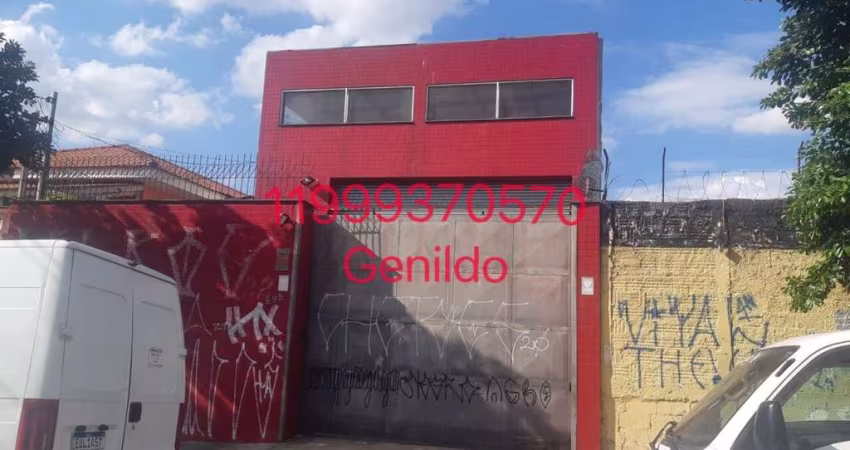 GALPÃO  COM 270M2 COM PE DIREITO ALTO MEZANINO FÁCIL ACESSO A RAPOSO ENTRA CARRETA FL55