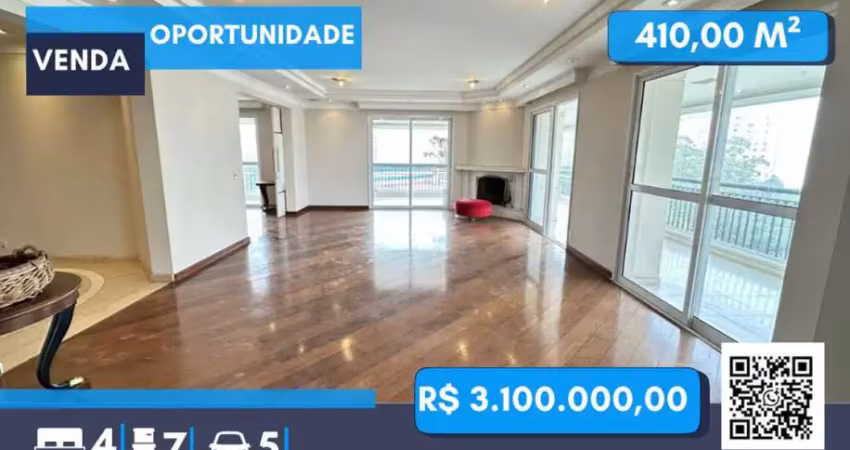 Apartamento vila suzana próximo ao graded school 401 metros 4 suites 5 vagas