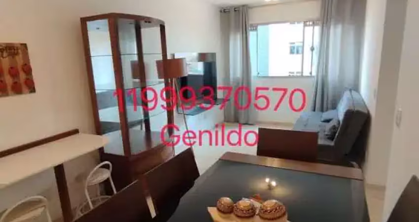 Apartamento mobiliado com 3 quartos,  2 banheiros 1 vaga , fácil acesso ao metro, aceita pet ,fl55
