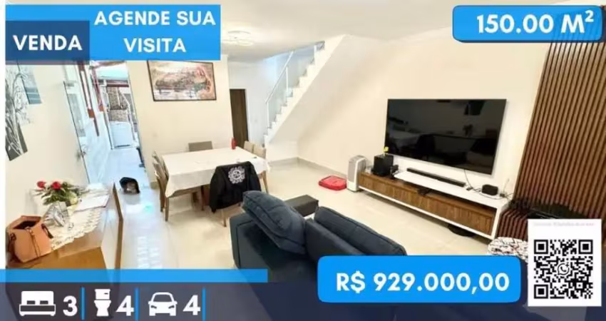 Casa com 150m² no butantã - 3 dorms/1 suítes e 4 vagas