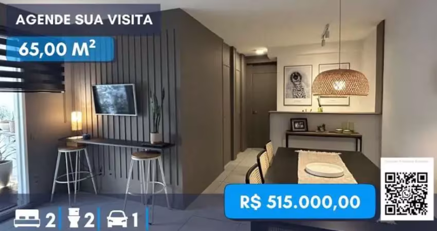Apartamento com 2 dormitórios, 65 m² ao lado da usp