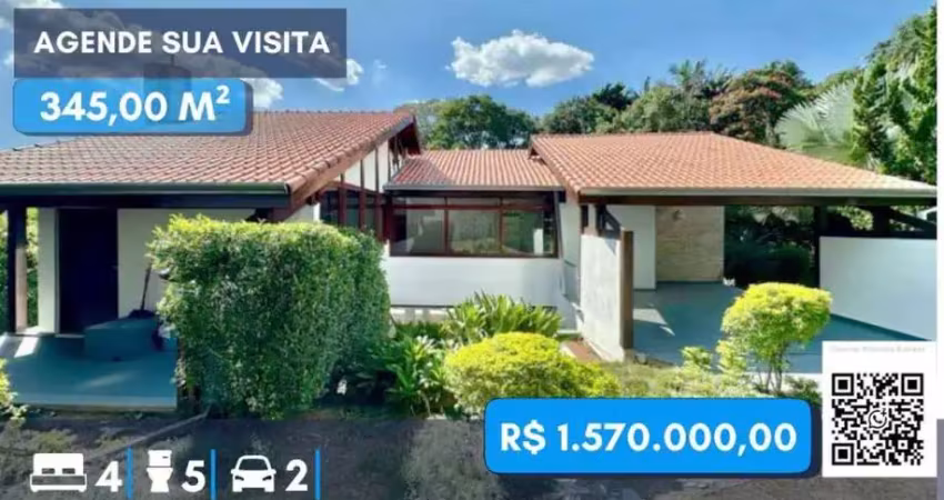 Cond. recanto inpla - 2 suítes casa contemporânea integrada com pé direito alto.