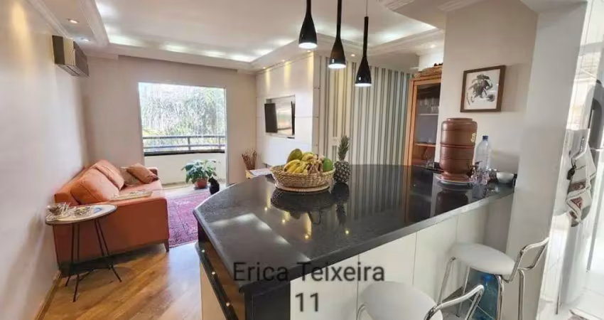 Apartamento 3 quartos, 2 vagas no jardim esther - fl35