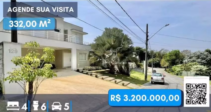 Casa - 4suítes, , varanda gourmet, piscina! rua do shopping granja viana!