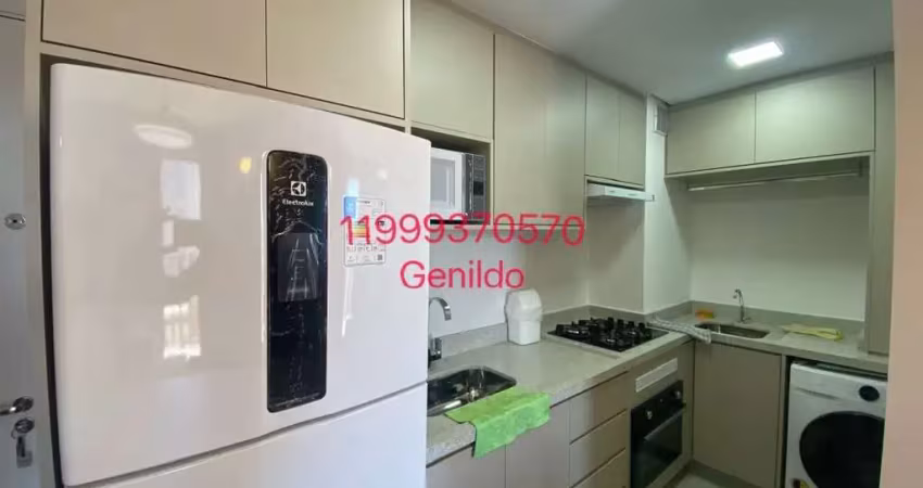 Apartamento mobiliado com 2 quartos, 1 banheiro, 1 vaga, condomínio completo, próximo da usp fl55