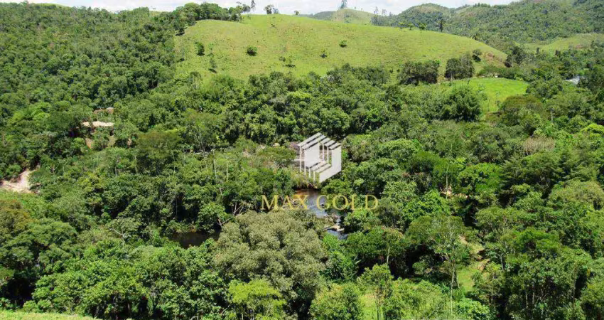 Área à venda, 200000 m² por r$ 700.000,00 - palmeiras - natividade da serra/sp