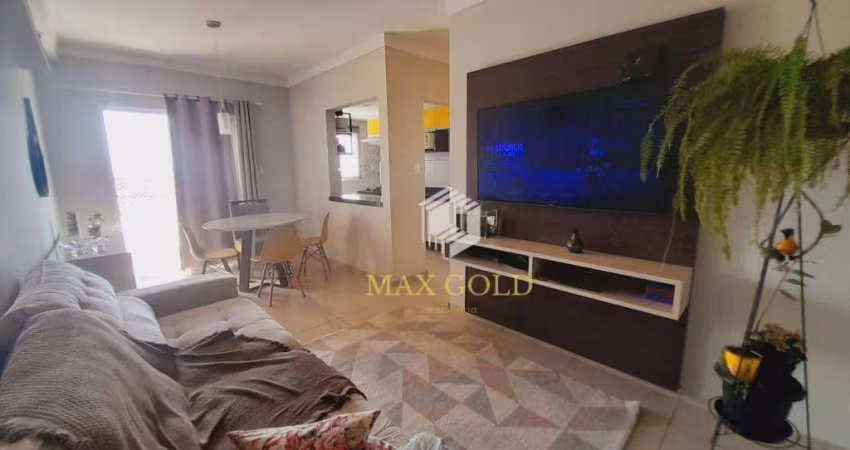 Apartamento com 3 dormitórios à venda, 60 m² por R$ 400.000,00 - Jardim Gurilândia - Taubaté/SP