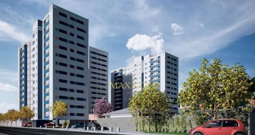Apartamento com 2 dormitórios à venda, 45 m² por R$ 258.000,00 - Jardim Gurilândia - Taubaté/SP