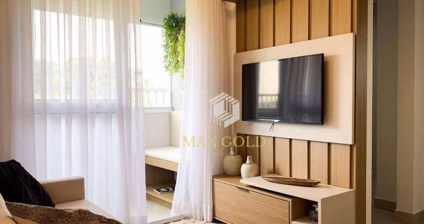 Apartamento com 2 dormitórios à venda, 47 m² por R$ 266.000,00 - Jardim Gurilândia - Taubaté/SP