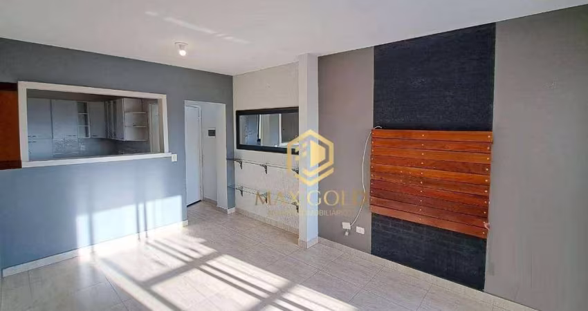 Apartamento com 2 dormitórios, 64 m² - venda por R$ 172.000,00 ou aluguel por R$ 1.554,00/mês - Areão - Taubaté/SP