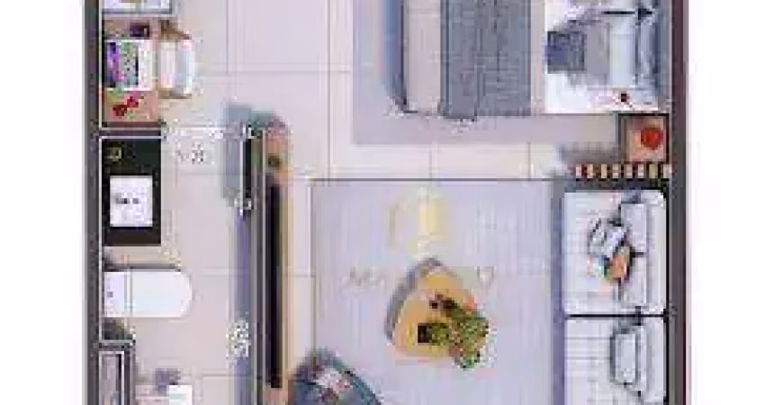 Apartamento com 1 dormitório à venda, 35 m² por R$ 356.651,00 - Tenório - Ubatuba/SP