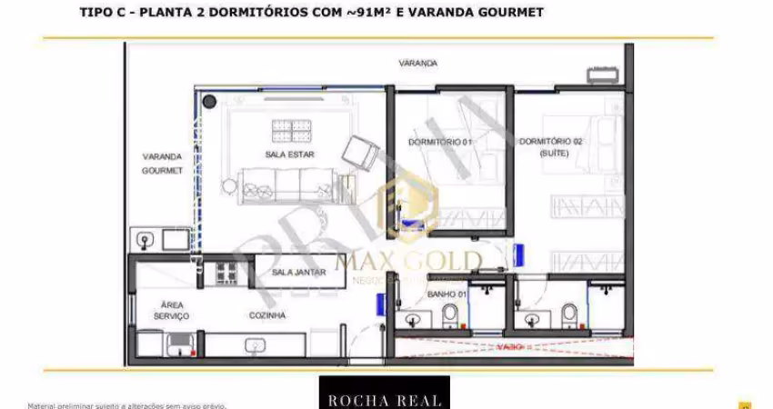Apartamento com 2 dormitórios à venda, 91 m² por r$ 729.000,00 - itaguá - ubatuba/sp