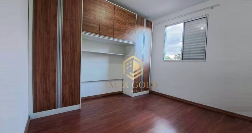 Apartamento com 2 dormitórios, 44 m² - venda por R$ 180.000 ou aluguel por R$ 895,00/mês - Parque Aeroporto - Taubaté/SP