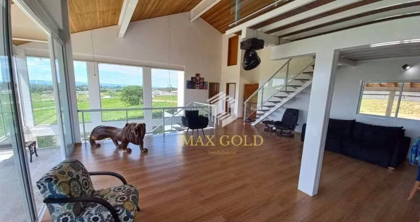 Casa com 3 dormitórios, 550 m² - venda por R$ 2.900.000,00 ou aluguel por R$ 8.027,00/mês - Condomínio Village da Serra - Tremembé/SP