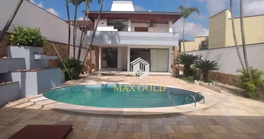 Casa com 4 dormitórios para alugar, 380 m² por r$ 7.474,00/mês - jardim das nações - taubaté/sp