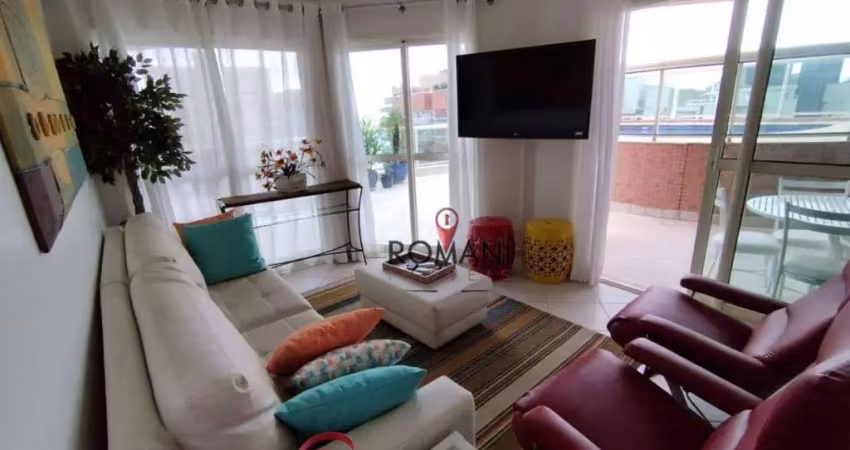 Apartamento duplex com 5 dormitórios à venda, 282 m² por r$ 6.900.000,00 - são lourenço - bertioga/sp