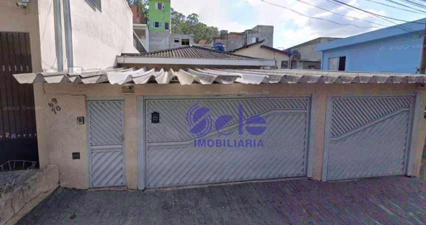 Casa térrea com 3 dormitórios, 166 m² - venda por R$ 550.000 ou aluguel por R$ 3.400/mês - Vila Siqueira - São Paulo/SP