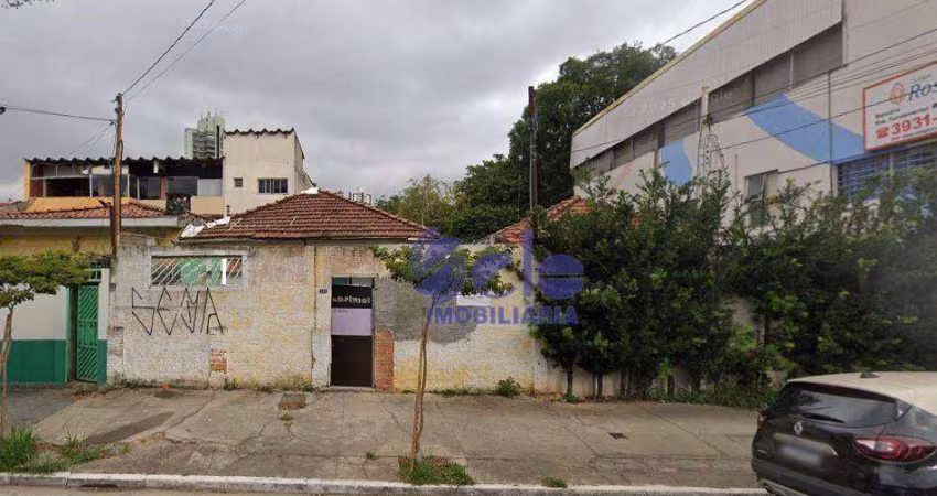 Oportunidade -Terreno à venda, 558 m² por R$ 2.990.000 - Freguesia do Ó - São Paulo/SP