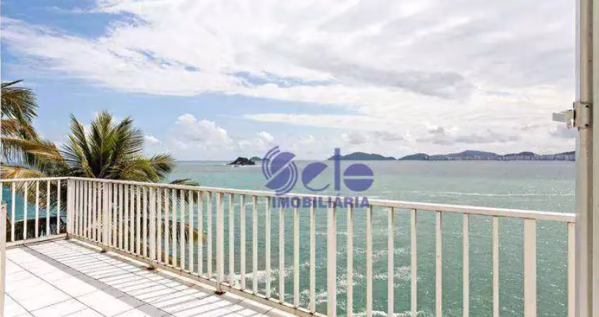 Apartamento com 5 dormitórios, 436 m² - venda por r$ 3.000.000 ou aluguel por r$ 15.000/mês - condomínio península - guarujá/sp