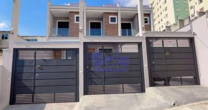 Sobrado novo com 2 dormitórios à venda, 73 m² por r$ 590.000 - vila nina - são paulo/sp
