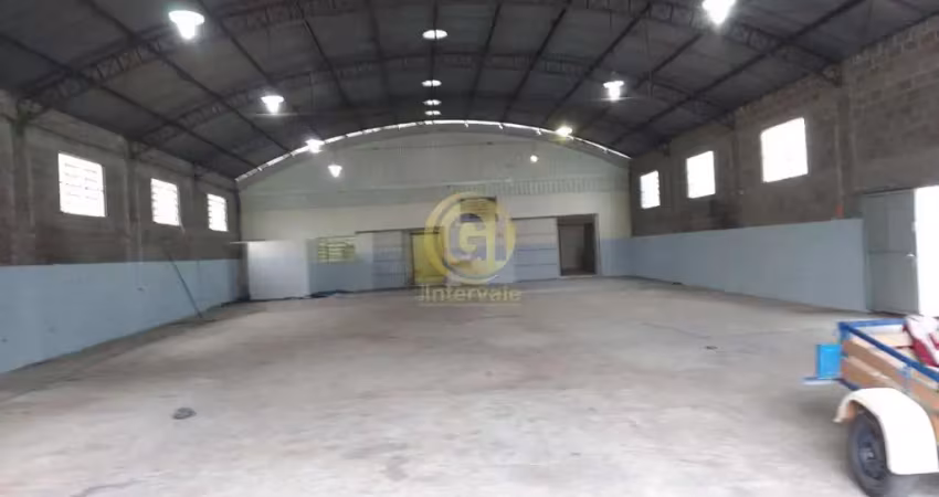 Excelente galpão industrial para locação no chacaras reunidas em sjc