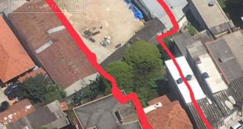 Terreno a venda - Vila Sacadura Cabral, Santo André