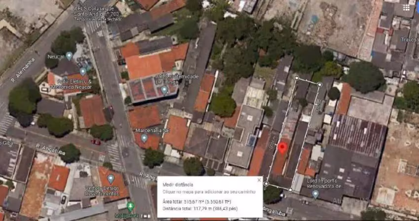 Terreno à venda na Vila São Pedro, Santo André 