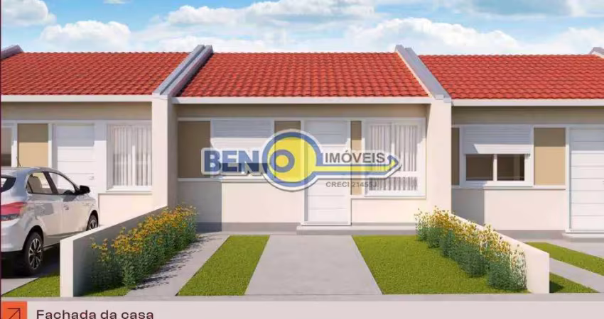 Residencial solar dos passaros em alvorada- casa de 2 dormitórios
