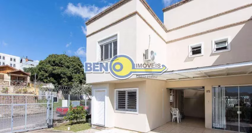 Casa mobiliada em condomínio com 2 dormitórios no bairro nonoai  porto alegre