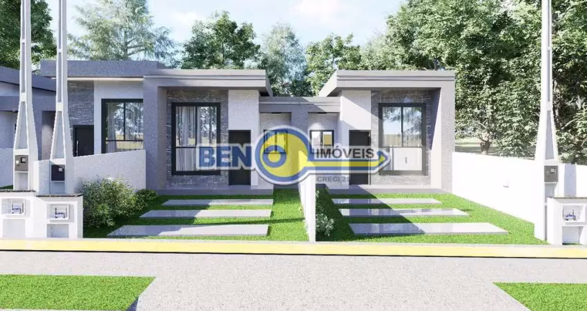 Beno imóveis vende excelentes casas em  bairro planejado  de gravataí.