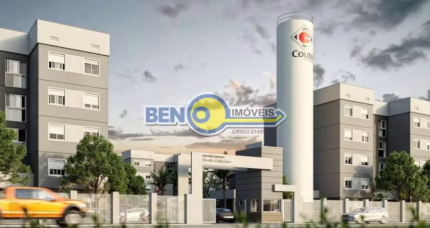 Apartamento com 2 dormitórios à venda, jardim betânia, cachoeirinha - rs