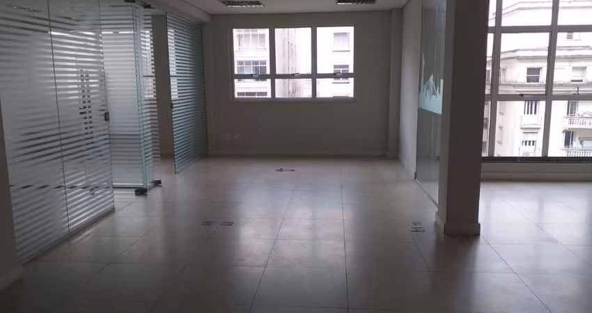 Sala Comercial Locação no Centro, 11 salas, Ar, Copa, 196m²