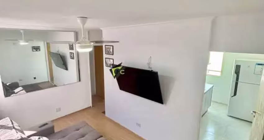 Excelente oportunidade! apto 49m², mobiliado, com 2 quartos e 1 vaga