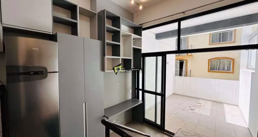 Studio garden para alugar - perdizes - 25m² com 01 quarto + varanda