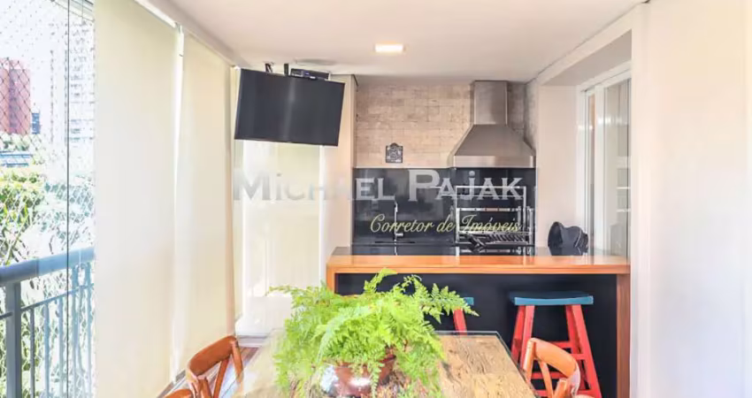 Apartamento tipo para venda com 3 quartos, sendo 3 suítes - michael pajak (11) 99996 - 4550