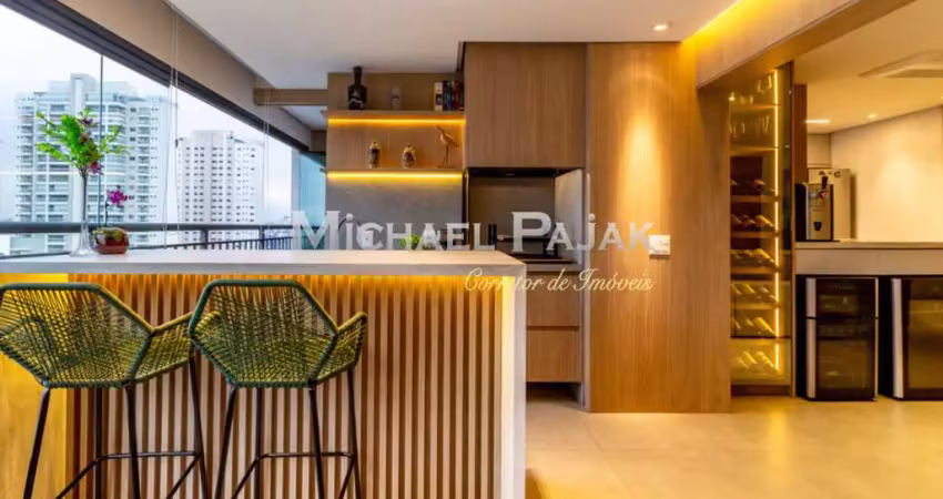Apartamento tipo para venda com 3 quartos, sendo 3 suíte - michael pajak (11) 99996 - 4550