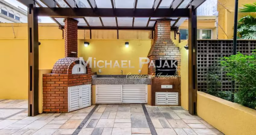 Apartamento tipo para venda em moema com 2 quartos, sendo 2 suítes - michael pajak (11) 99996-4550