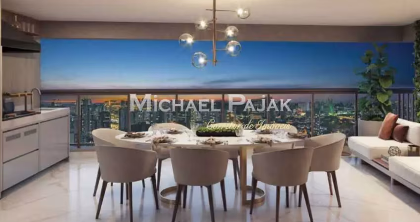 Apartamento tipo para venda com 3 quartos, sendo 3 suíte - michael pajak (11) 99996 - 4550