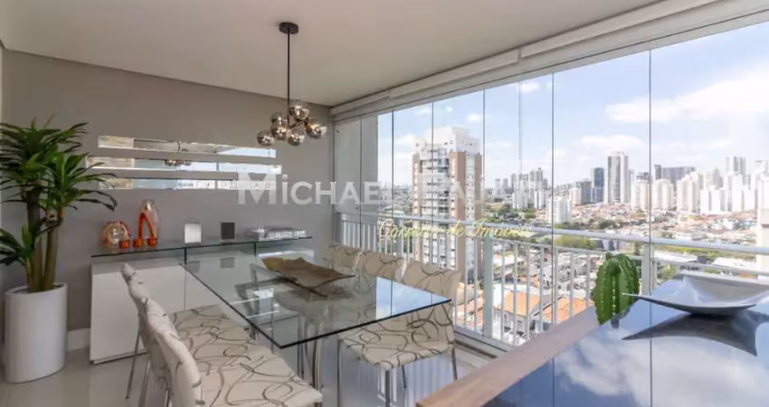 Apartamento tipo para venda com 3 quartos, sendo 3 suítes - michael pajak (11) 99996 - 4550