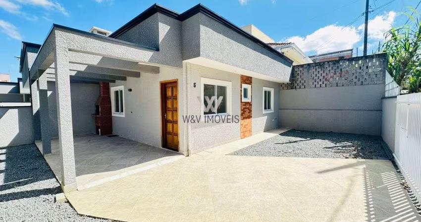 Casa com 02 quartos, Colônia Rio Grande em São José dos Pinhais