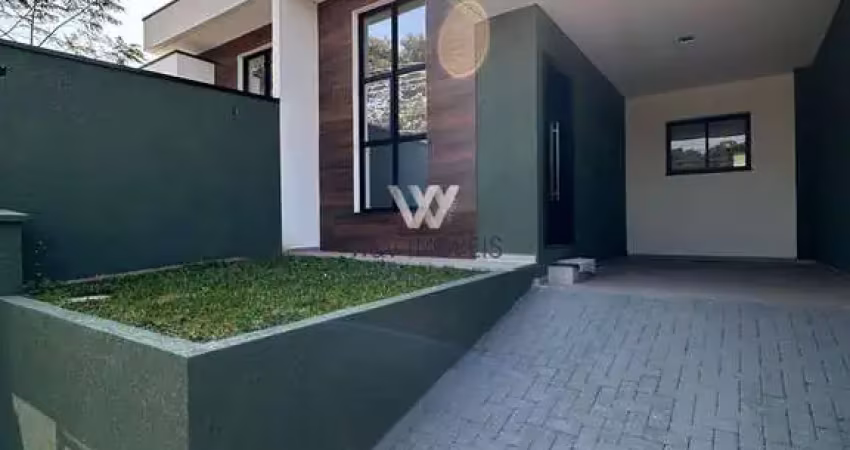 Casa no boneca do iguaçu com 143m², 03 quarto com suíte e closet